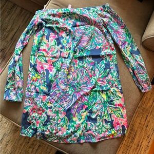 Lilly Pulitzer Colorful Floral Mini Dress
